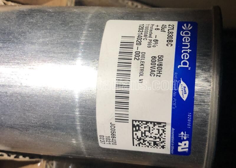 27L830BC 45uf 600v