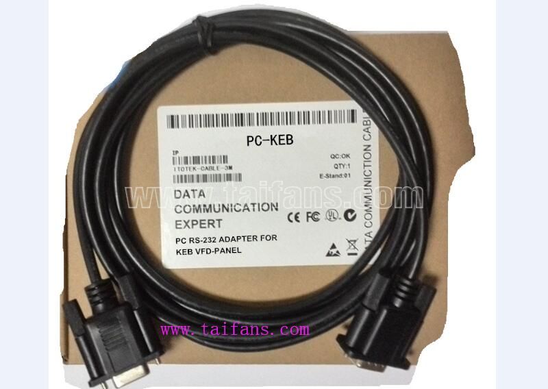 KEB F5 F4 cables lines RS232